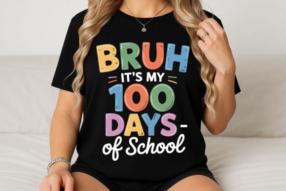 100 Days of School Celebration Design Graphics