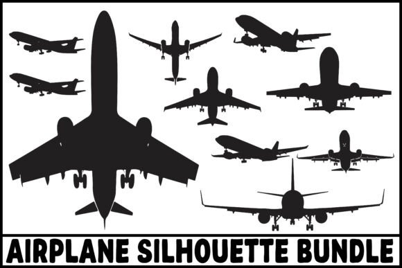 Airplane Silhouette Bundle Review
