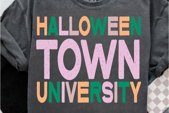 Halloween Town University Png Design Svg