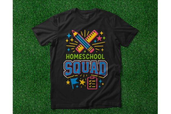 Homeschool Squad: Graphics for T-Shirt Designs