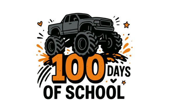 Monster Truck 100 Days Smash Graphics